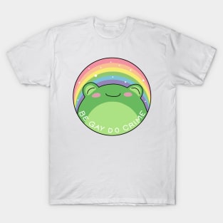 Be Gay Do Crime - Frog T-Shirt